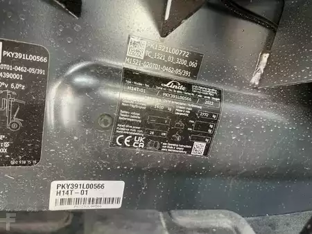 Carretilla elevadora GLP 2022  Linde H14T-01 (4)