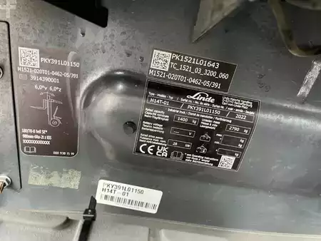 Gas truck 2022  Linde H14T-01 (4)