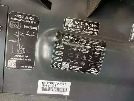 Carretilla elevadora GLP 2019  Linde H14T-01 (4)