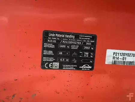 Hochhubwagen Sitz 2021  Linde R14 (4)