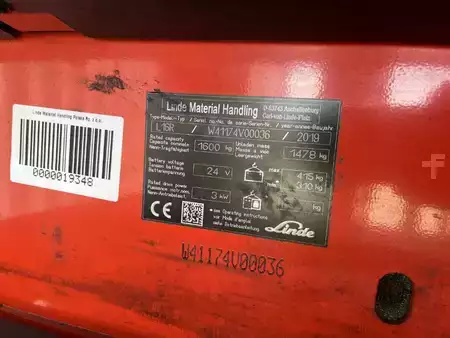 Hochhubwagen Sitz 2019  Linde L16R (4)