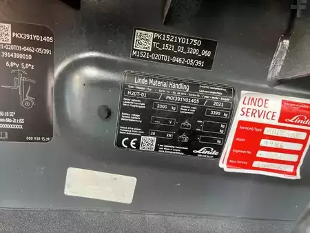 Carretilla elevadora GLP 2021  Linde H20T-01 (4)
