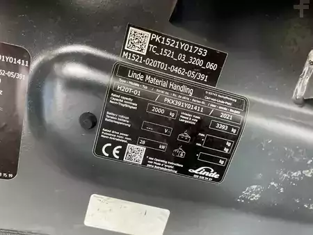 Carretilla elevadora GLP 2021  Linde H20T-01 (4)