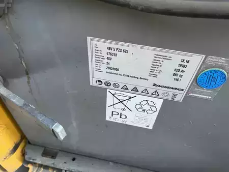 Elektryczne 3-kołowe  Jungheinrich EFG216k (5)