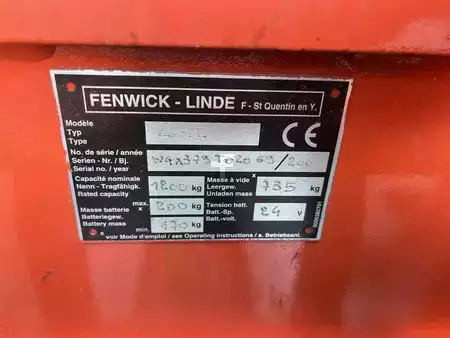 Wózek wysokiego podnoszenia  Linde L12 (4)
