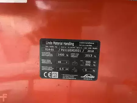 Reach Truck  Linde R14-01 (4)