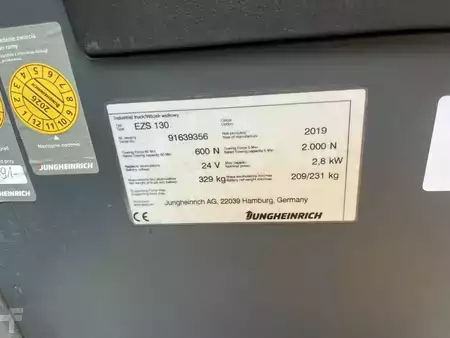 Wózki systemowe do implementacji 2019  Jungheinrich EZS130 (4)