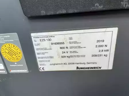 Wózki systemowe do implementacji 2019  Jungheinrich EZS130 (4)