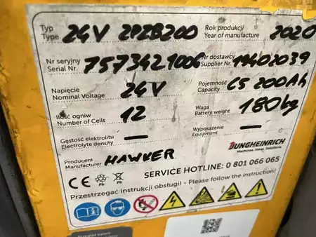 Wózki systemowe do implementacji 2020  Jungheinrich EZS130 (5)