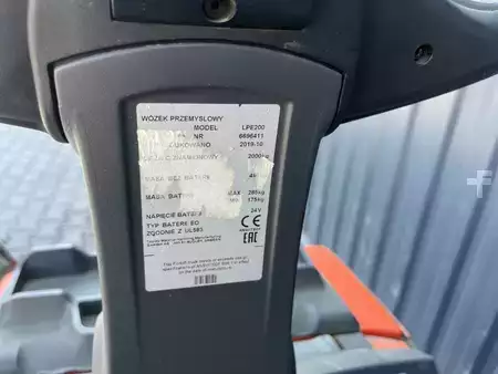 Nízkozdvižný vozík 2019  BT LPE200 (4)