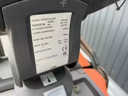 Stacker stå på 2021  BT SPE140 (4)