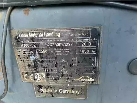 Diesel heftrucks 2013  Linde H30D-02 (4)
