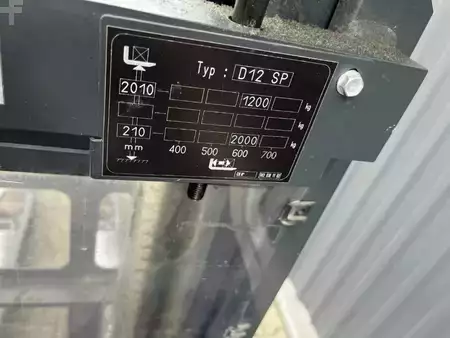 Stoccatori uomo a piedi 2021  Linde D12SP (5)