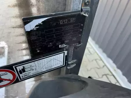 Stoccatori uomo a piedi 2020  Linde D12SP (5)