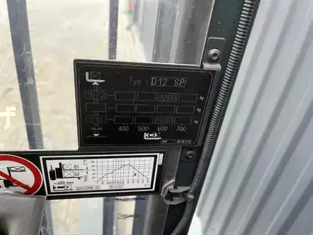 Stoccatori uomo a piedi 2020  Linde D12SP (5)