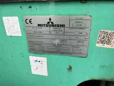 Carrelli elevatori GPL 2011  Mitsubishi FG18N (4)