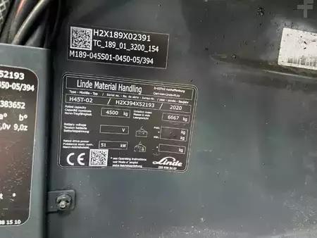 Treibgasstapler 2020  Linde H45T-02 (4)