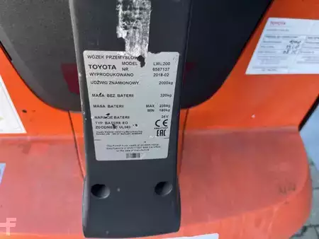Niederhubwagen 2018  BT LWE200 (4)