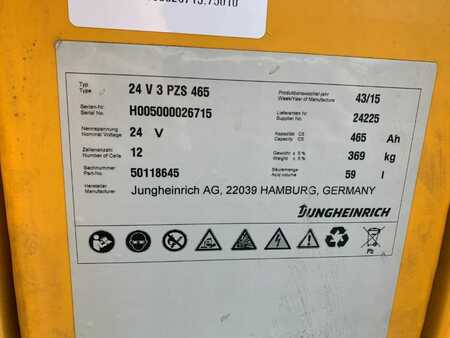 Porta-paletes elétrico 2015  Jungheinrich ESE320  (6)