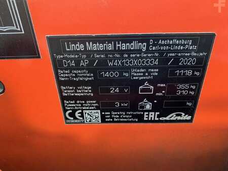 Stackers Stand-on 2020  Linde D14AP (4)