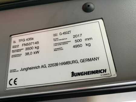 Gas gaffeltruck 2017  Jungheinrich TFG435s  (4)