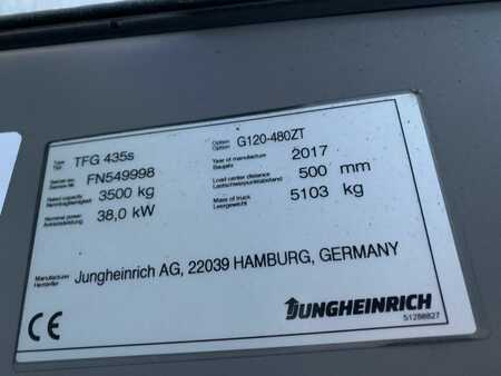 Gázüzemű targoncák 2017  Jungheinrich TFG435s (4)