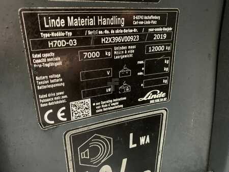 Carrello elevatore diesel 2019  Linde H70D-03 (4) 