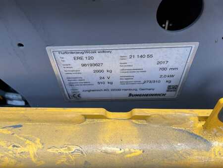 Lavansiirtovaunu 2017  Jungheinrich ERE120 (4) 