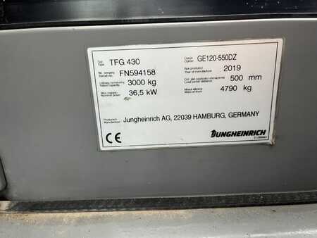 LPG Forklifts 2019  Jungheinrich TFG430 (4) 