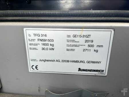 Empilhador a gás 2019  Jungheinrich TFG316 (4)