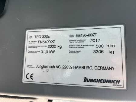 Chariot élévateur gaz 2017  Jungheinrich TFG320s (4)