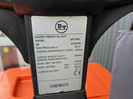 VZV s plošinou pro řidiče 2014  BT SPE160L (4) 