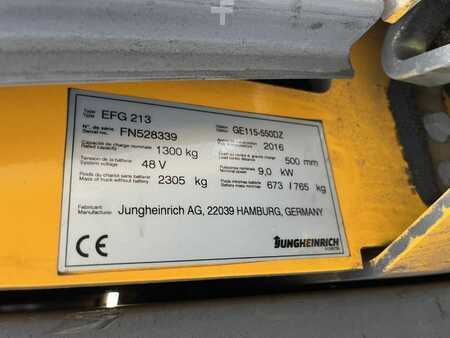 Elektro tříkolové VZV 2016  Jungheinrich EFG213 (4)