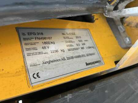 Elektro 4 Rad 2015  Jungheinrich EFG318 (4)
