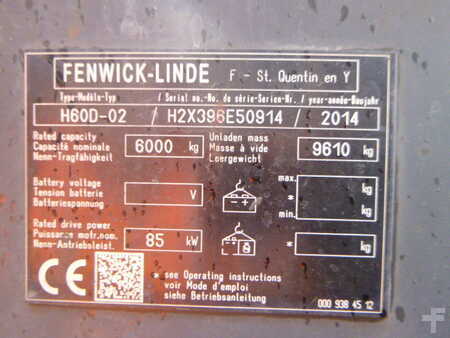 Diesel gaffeltruck 2014  Linde H-60-D-02 (3)