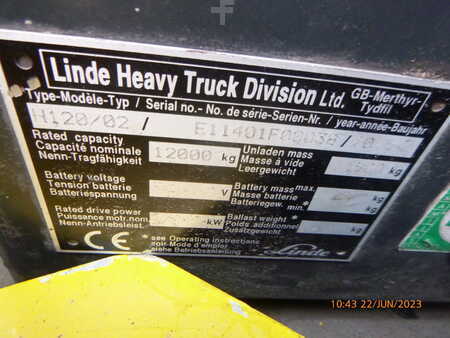 Dieselstapler 2015  Linde H-120/02 (4)
