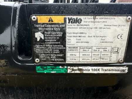 Wózki widłowe diesel 2013  Yale GDP-25-VX (3)