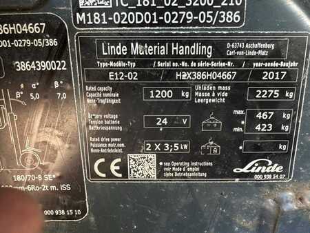Remorque industrielle 2017  Linde E-12-02 (5)
