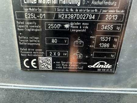 4-wiel elektrische heftrucks 2013  Linde E-25-L-01 (3) 