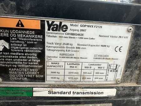 Dieselstapler 2007  Yale GDP-16-VX F2125 (3)