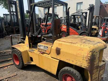 Chariot élévateur diesel 1991  Hyster H-5.00-XL diesel (3)