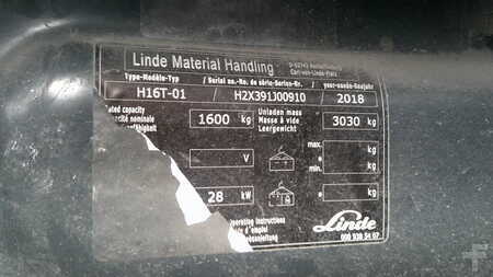 Gas truck 2018  Linde H16T-02 (5)