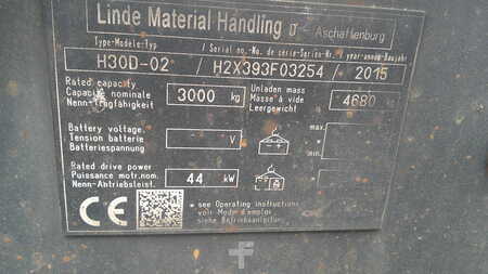 Dieselstapler 2015  Linde H30D-02 CABIN (5)