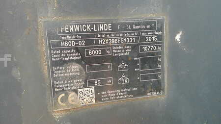 Dieselstapler 2015  Linde H60D-02 CABIN (5)