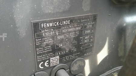 3-wiel elektrische heftrucks 2013  Linde E12-01 (5)