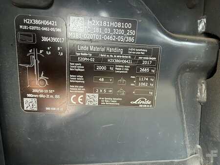 El Truck - 3-hjul 2017  Linde E20PH-02 (5)