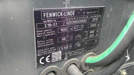 3-wiel elektrische heftrucks 2013  Linde E16-01 (5)