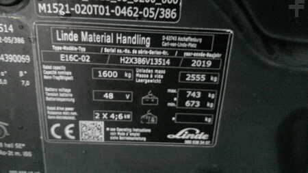 Elektro tříkolové VZV 2019  Linde E16C-02 (4)