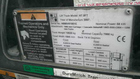 Dieselstapler 2007  Hyster H7.0FT CABIN (6)