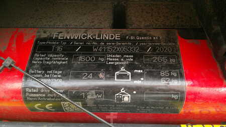 Nízkozdvižný vozík 2020  Linde T16 Li-Io (4)